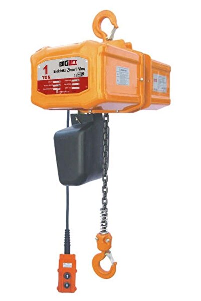 Biglift BIGVINC-1 Elektrikli Zincirli Vinç 1000 kg. 6 mt.