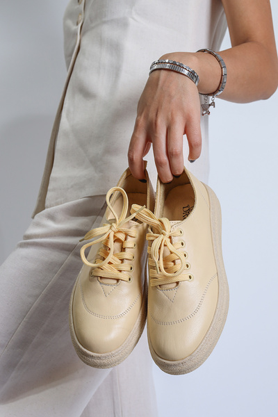 ELİT SHOES حذاء لوفر من الجلد الطبيعي بنعل لتقويم العظام