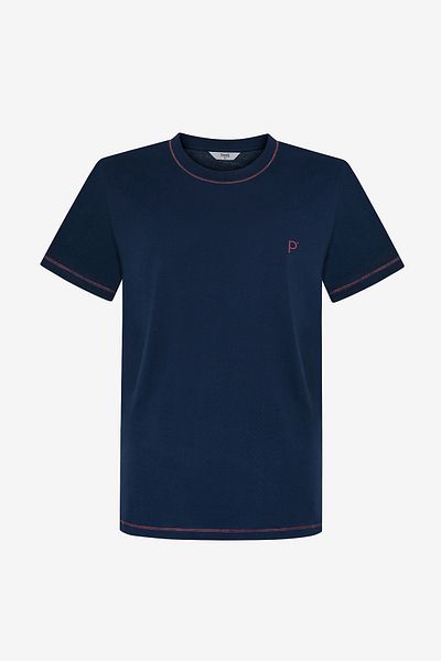 Penti Burgundy Navy Pants Pajama Set