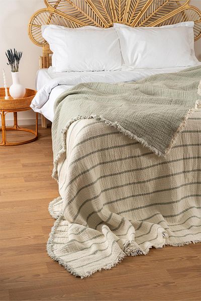Soley |   Carmen |   Double Muslin Bedspread