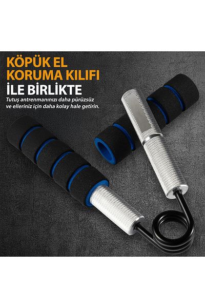 Sporsize 105 kg - Aluminum Tight Tight - Hand Wrist Strengthener Stainless - 105 kg