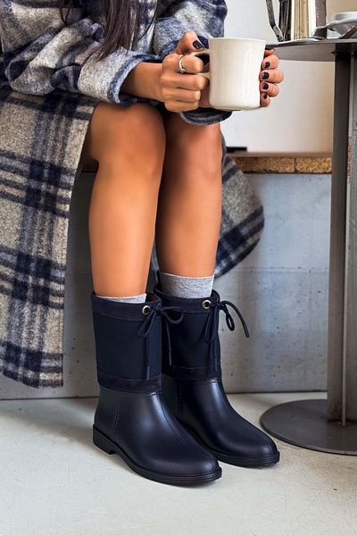 Navy blue boots women's shoes store