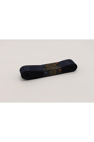 öz-iş Μπλε Navy Satin Κορδέλα - Τριαντάφυλλο 30mm