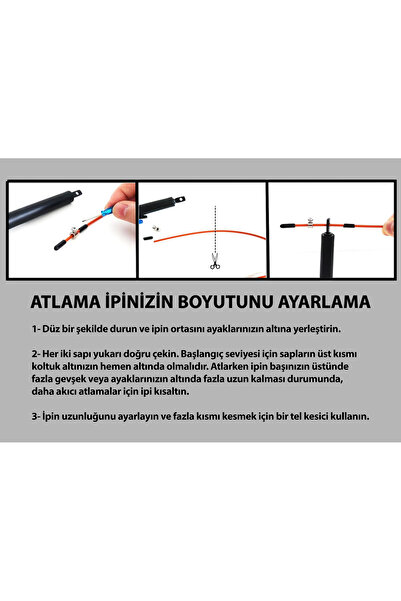 Sporsize Speed Rope - Adjustable Length Jump Rope