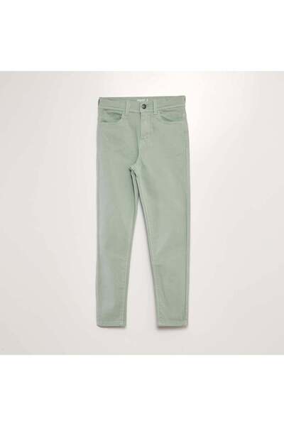 KIABI بنطلون ضيق باللون الأخضر