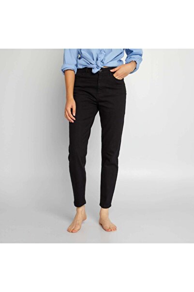 KIABI Slim-fit denim trousers - 30L BLACK_DENI