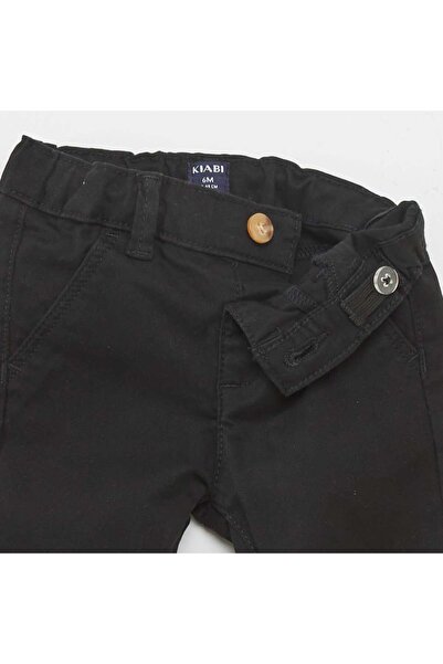 KIABI Plain chinos BLACK