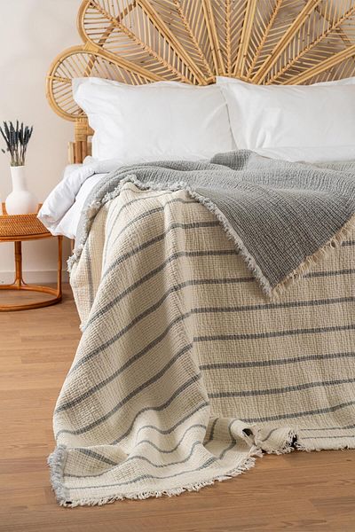 Soley |   Carmen |   Double Muslin Bedspread
