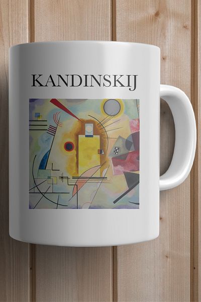 South Steel Famous Painter Vasili Kandinski Printed Premium Mug
