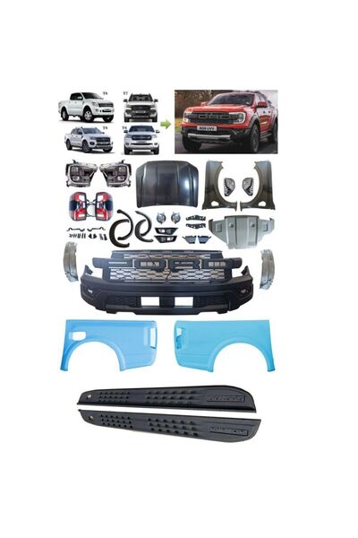 autogp Ford ranger t6 t7 t8 dönüşüm yükseltme kiti t9 raptor