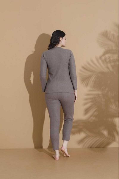 LİLA İÇ GİYİM Winter Soft Pajama Suit