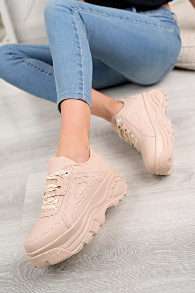 Hvz Pantofi sport Nude Pantofi cu talpă înaltă