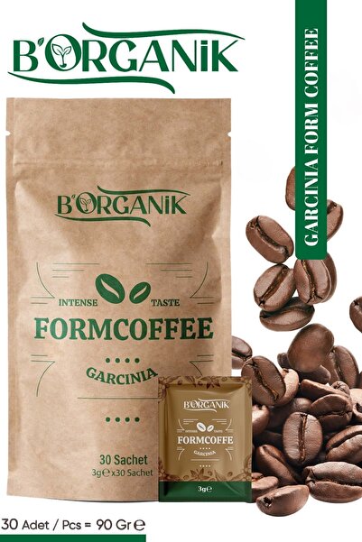 B ORGANİK Form Kahvesi - Garsinya Içerikli Bitkisel Karışım - 30×3gr = 90gr