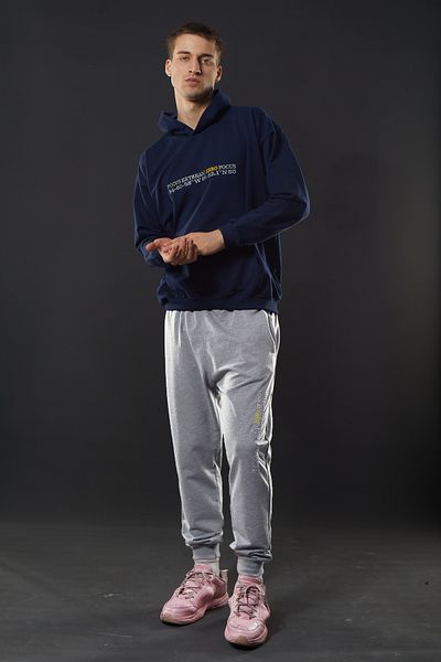 Ayans Pijama Ανδρική μακρυμάνικη πιτζάμες Focus Hooded