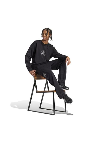 adidas Ανδρικό μαύρο παντελόνι M A Szn S Pt Ix1256