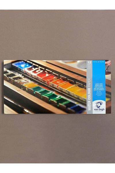 Van Gogh 300 g 21X42 cm Watercolor Block - 12 Ypr