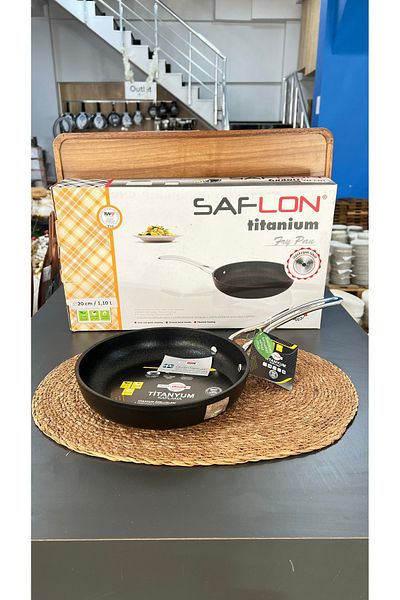 SAFLON Safinox 20cm Titanium Metal - Induction Tab with Handle