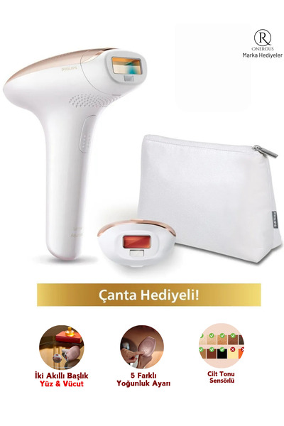 Philips Lumea Advanced 2 Başlıklı IPL Lazer Epilasyon Cihazı, Güvenli ve Etki...