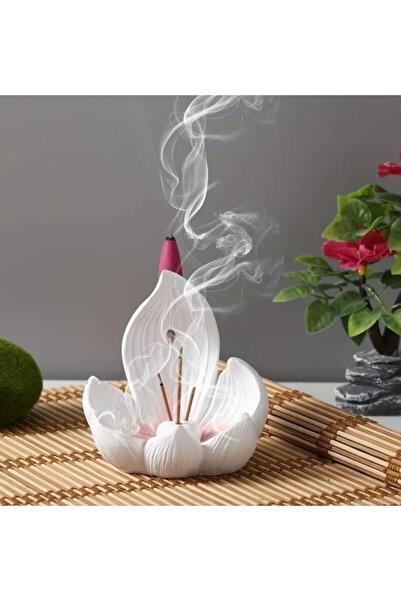 ShowArt Hediyelik Lotus Geri Akış ve Çubuk Tütsülük / Modern lotus tütsülük
