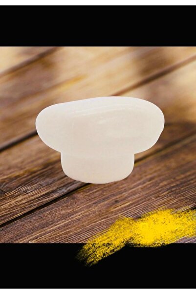 Porcellana Perla CREM-Mâner din porțelan Dulap Sertar Mobilier Baie Bucătărie Mâner pentru copii Buton de piatră - STK0121