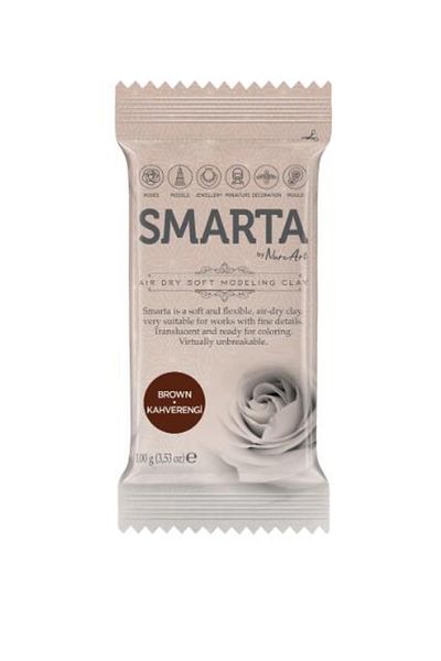 Smarta 100 g Brown Air Drying Modeling Plasticine