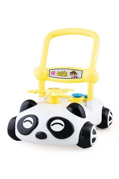 BabyCara مشاية أطفال تعليمية متعددة الوظائف مع موسيقى وتحكم في السرعة LED على...