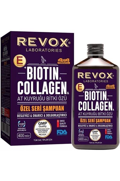ROSSMANN Biotin Collagen Ponytail Plant Extract Shampoo 360ml