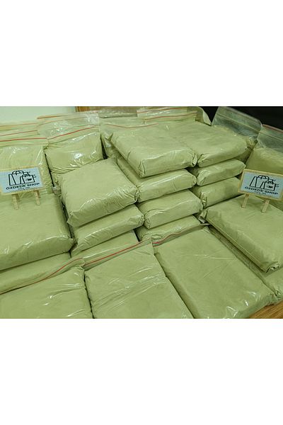 Özdede Shop Green Clay Natural Ground Pure Natural (1000 Gr)