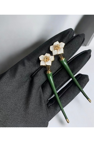 neslyaccessories Çiçek Küpe