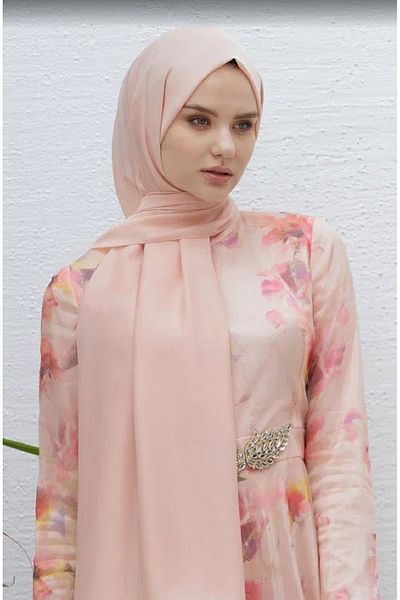 Sima وشاح سالمون لوريان شال بولينا