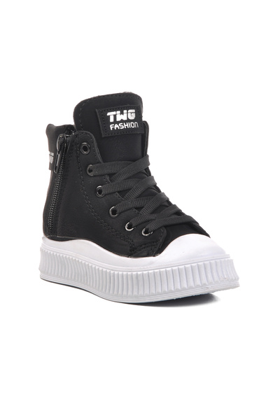 WALKWAY Orion-B Ασπρόμαυρες Unisex Παιδικές Μπότες