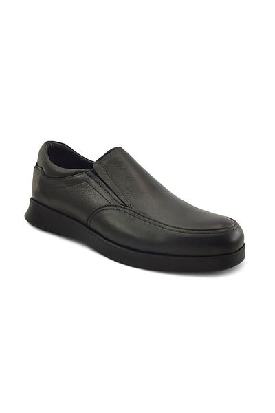 KİNG PAOLO King Paolo1248 Genuine Leather Anatomical Men's Shoes-Black