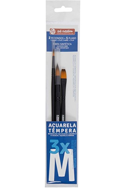 Talens Art Creation Art creation 3-pack watercolor brush set (medium) - m