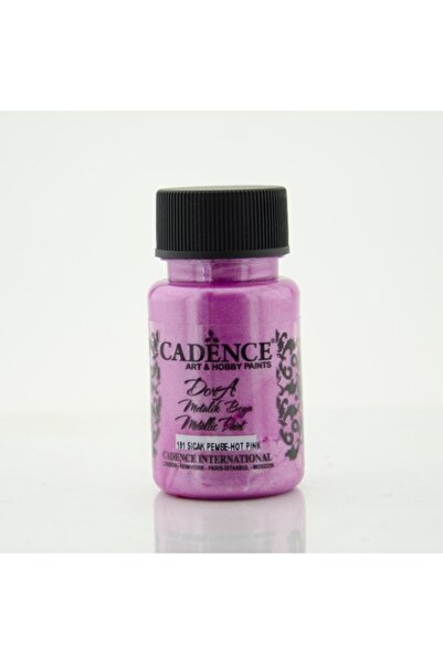 Cadence 191 Sıcak Pembe - Dora Metalik Boya 50ML