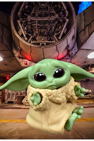 FG KONNİCHİWA مجموعة شخصيات بيبي يودا مقاس 6 سم