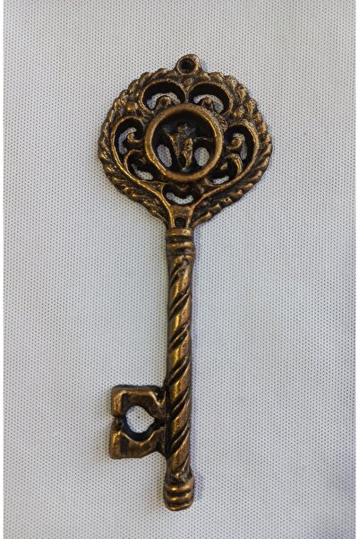 IDYLLHOME Alüminyum Döküm Dekoratif Anahtar Duvar Aksesuarı 21,5 Cm X 8,5 Cm ...