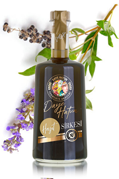 DAYE HATUN Hayıt Sirkesi / Chaste Seed Vinegar (doğal Fermente Canlı Sirke / Naturally Fermented / 500 Ml)