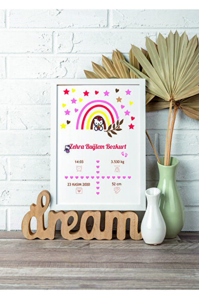 Tasarım Baby and Children's Room Birth Moment Frame