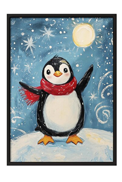 Postifull Tablou cu rama neagra, set de postere si rame, seria Comfort de Anu...