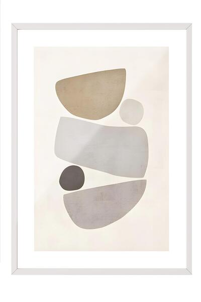 Postifull Σετ ζωγραφικής, αφίσας και πλαισίου με λευκό πλαίσιο, σειρά Harmoni...