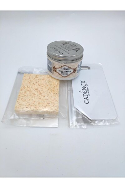 Cadence Klasik Rölyef Pasta 150ml 2li Spatula ve sünger