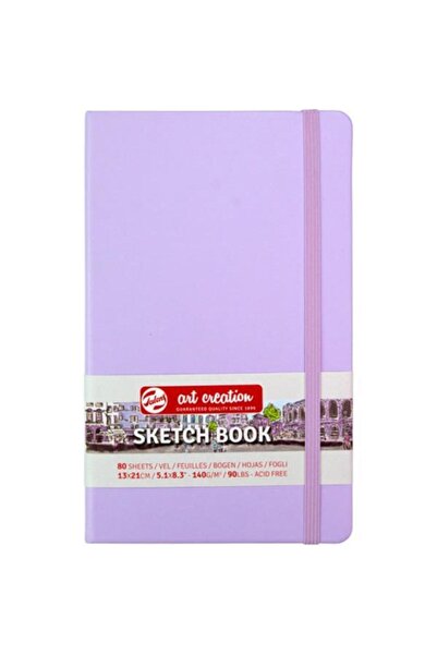 Talens Art Creation Sketchbook 13x21 cm 140 gr Pastel Menekşe
