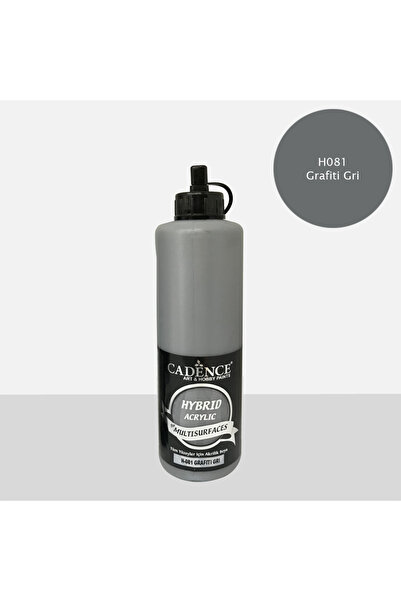 Cadence Hybrid Multisurface Akrilik Boya 500 Ml. H-081 Grafiti Gri