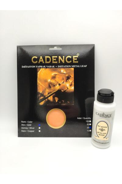 Cadence Yaprak Varak Altın 25 Yaprak Süt Mixion 120ml