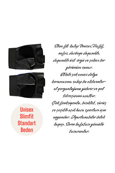 Algitsin O L A Parmaksız Eldiven+Çok fonksiyonel+Suni deri+Unisex+Slim fit kalıp.