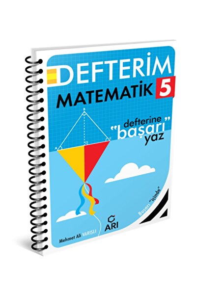 Arı Yayıncılık 2024-2025 Müfredat Yeni Nesil 5.Sınıf Matematik Defterim Serisi