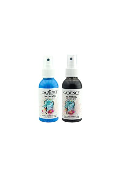 Cadence SPREY KUMAŞ BOYASI 100ML 2Lİ SET