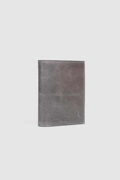 La La'Graccio Paris Ανδρικό πορτοφόλι La'Graccio Paris από γνήσιο δέρμα Crazy Grey