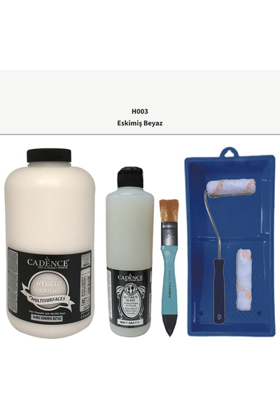 Cadence Mobilya Boyası-Cadence Multisurface H-003 EskimişBeyaz 2000Ml Ultimat...