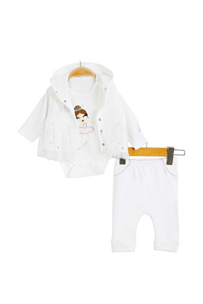 Nayinom TÜL DETAYLI BEBEK 3LÜ TAKIM